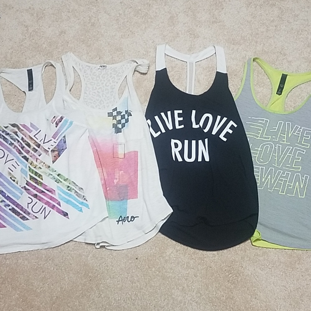 Aero tanks. Set of 4